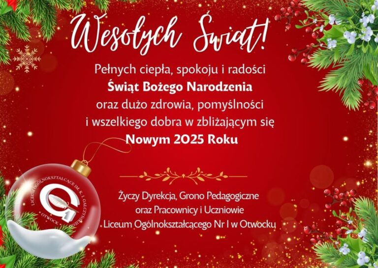 Życzenia Świąteczne